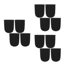 6Pairs Black Neoprene Boot Toe Insulators Ski Warmers for Cold Feet