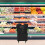 Collapsible Trolley Bag Folding Shopping Bag With Wheels Black 4