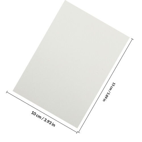 10Pcs White Sublimation Aluminum Blank Boards for DIY Photo Frames 1