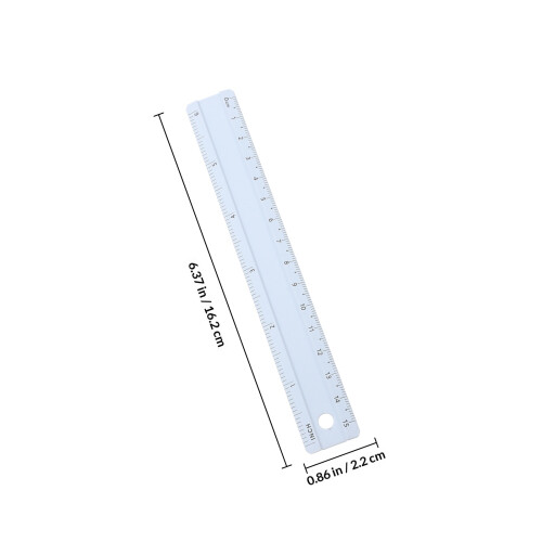 Aluminum Alloy Ruler Measuring Tool Clear Scale Multi-Functional 1