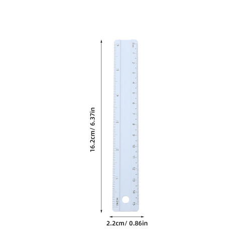 Aluminum Alloy Ruler Measuring Tool Clear Scale Multi-Functional 2
