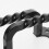 Black Carbon Steel Barn Door Handle Heavy Duty Rustic Metal Pull 8
