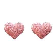 2Pcs Pink Heart Car Perfume Clip Solid Aromatherapy Diffuser Decor