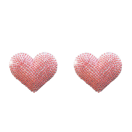 2Pcs Pink Heart Car Perfume Clip Solid Aromatherapy Diffuser Decor