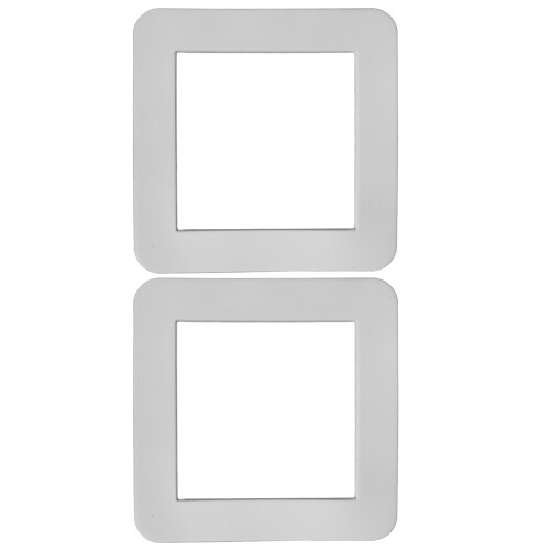 2 Pcs Switch Cover Decorative Outlet Covers Electrical Plate Wall