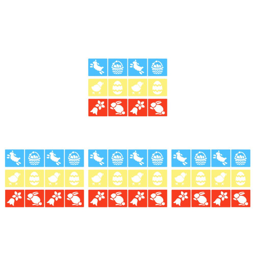 48Pcs Reusable Painting Stencil Templates Drawing Shapes 2