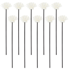 10Pièces Bâtons Diffuseur Polyester Noir Décor Maison