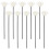 10Pièces Bâtons Diffuseur Polyester Noir Décor Maison 1