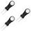 3St Zwart Plastic Handvat Divot Tool Golf Fork Trainer 7