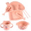 2Sets Child Tableware Storage Box Safe PP Fiber Kitchen Food Box 2