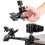 Ball Head Tripod Camera Clip Clamp With1/4Thread Cold Shoe Mount Adapter Multi Function Sturdy And Durable Easy To Use Anti Rust Finish For 4
