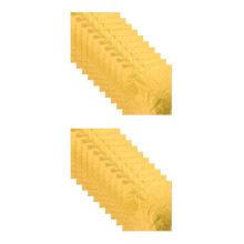 200St Gouden Aluminiumfolie Wikkelpapier Voor Kleine Traktaties Feest