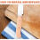 Handle Replacement Kit Wooden Beige Non-Slip 1 Set 6