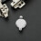 6 Pcs Cover Travel Door Lock Latch Protector Peephole White 5