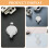6 Pcs Cover Travel Door Lock Latch Protector Peephole White 8