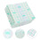400Pcs Lightweight Adhesive Makeup Hand Palettes for Liquid Foundation 7