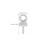 100Pcs Copper Eye Pin Bail Peg Caps Silver for Jewelry Making DIY 2