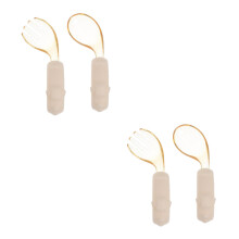 2Sets Kinderbestekset Ppsu Beige Ergonomisch Zelfstandig