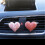 2Pcs Pink Heart Car Perfume Clip Solid Aromatherapy Diffuser Decor 7