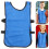 Worgeous Kids Sporting Goods Training Waistcoat Polyester 6pcs Blue 9