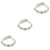 3St Parel Halsband En Met Leash 5