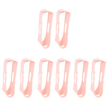 8St Verstelbare Roze Kinband Anti Snurken Comfort Voor Slaapmaskers