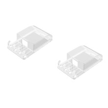 2St Ps Waterdichte Stopcontact Cover Met Haak Transparant Voor Huis