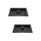 2St Compacte Zwarte Acryl Poker Chip Rek Voor Opslag 7