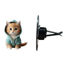 (ocean) Cute Cartoon Car Air Freshener Vent Clip for Most Vehicles