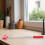 Red Aluminum Window Opener Pole for Easy Push Pull Awning Use 7