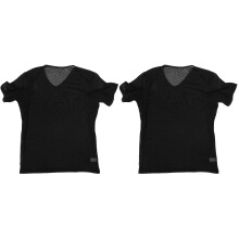 2St Sportief Zwart Ondershirt Met Sneldrogende Zweetpads