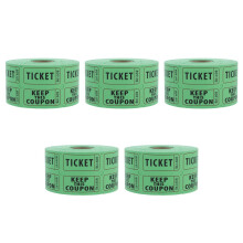 2500St Lichtgroene Raffle Tickets Rol Voor Party En Fundraisers