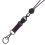 5St Paarse Polyester Lanyards Met Quick-Release En Badgehouder 11