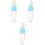 3St Draagbare Silicone Babyvoedingslepel Met 3