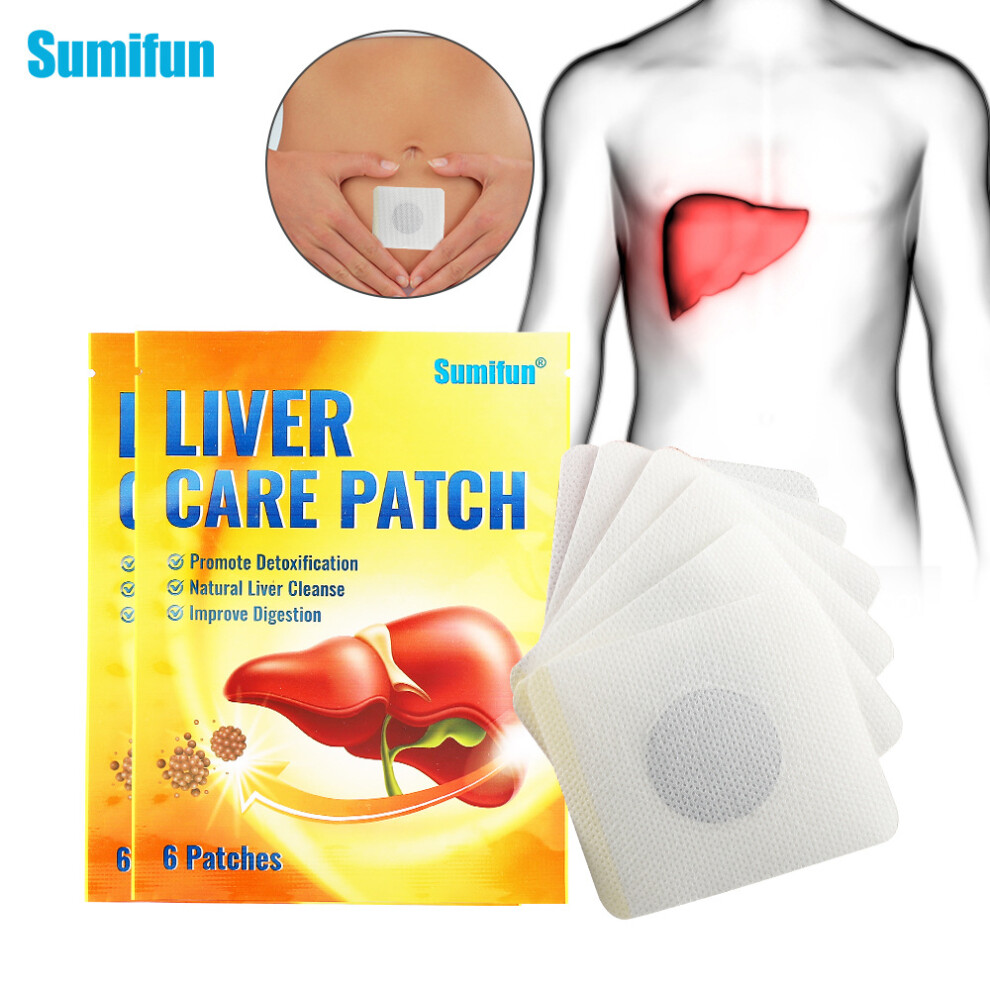Creation-3C Liver Health Herbal Stickers - 6Pcs For Pain Relief