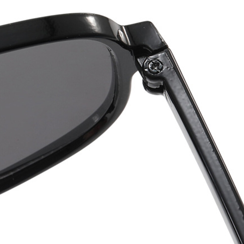 Dachuang Beauty Black (Bright Ash) Oval Fashion Sunglasses For Driving Running