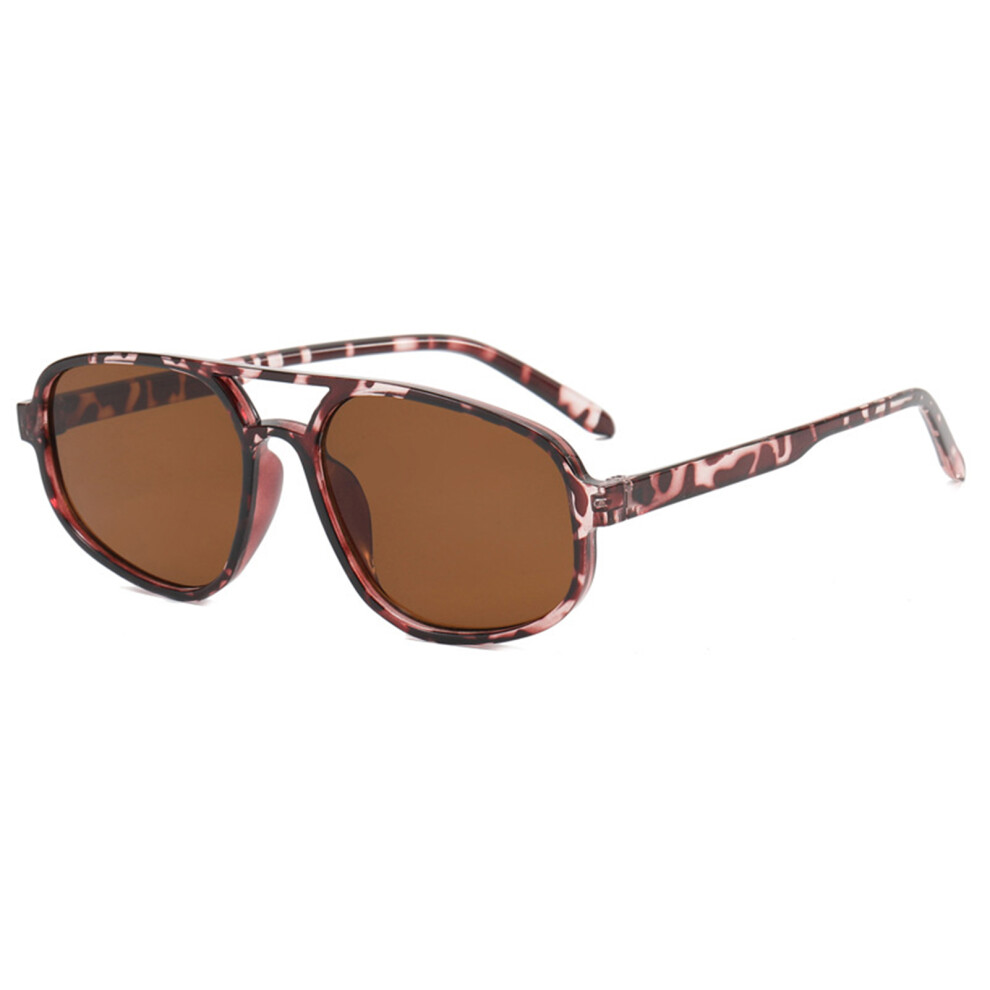 Dachuang Beauty Grey/Gray ( Leopard Print Slice) Oval Fashion Sunglasses For Driving Running