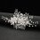 (Silver) Luxury Rhinestone Wedding Hair Comb 1
