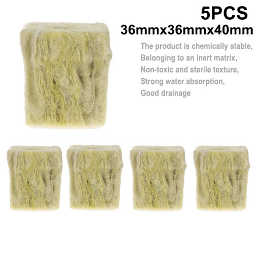 (5pcs) Hydroponic Grow Cubes, 5/10 Pcs
