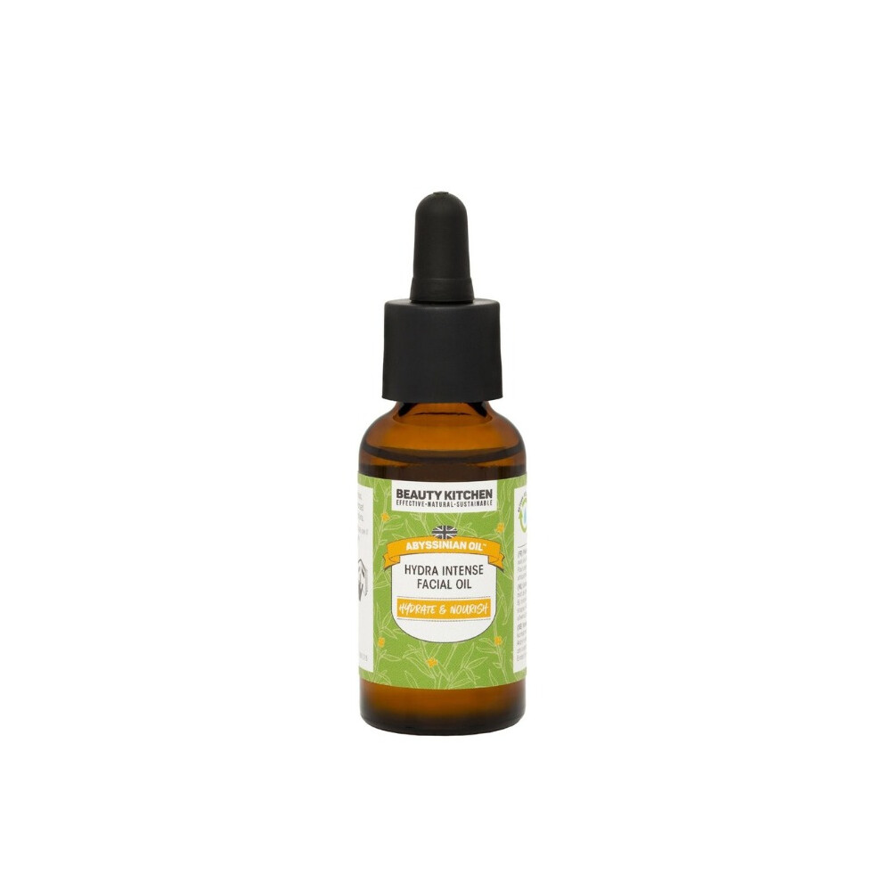 Beauty Kitchen Abyssinian Oil Hydra Intense Facial Oil 30ml  Deep Hydration Facial Oil for Soft, Smooth & Radiant Skin