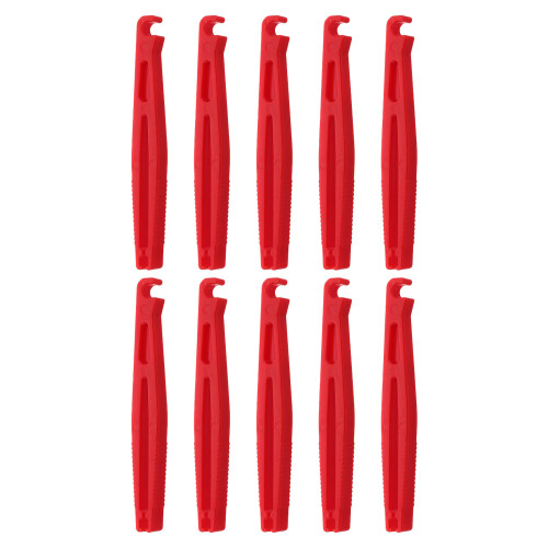 10Pcs Plastic Car Fuse Removal Tools, Red Automotive Fuse Puller Tool