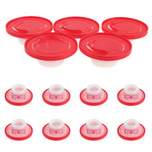 50Pcs Plastic Barrel Bung Caps Leakproof Pull Spout Caps for Oil Drums