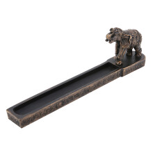 Dragon Boat Design Resin Incense Holder High Quality Retro Style Decorative Ornament With Ash Catcher Function Suitable For Home Garden Wedding And