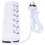 Multi Plug Power Strip Metal Housing With Overload Protector And2Meter Extension Cord For Charging IOS Android Devices 4