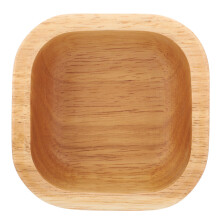 Natural Wood Material Serving Bowl Wooden Salad Bowl Elegant Fruit Dish Eco-Conscious Plant Paints Smooth & Durable Design Versatile Food Presentation