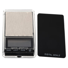 Modern Kitchen Essential Digital Scale Food Preparation Measurer High Precision Balance Slim Electronic Pocket Weight Scale LED Display AAA Battery