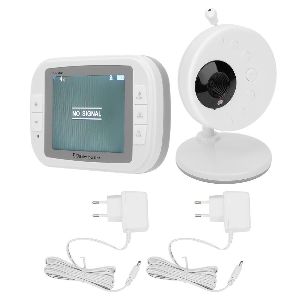 Infrared Night Vision Video Baby Monitor With Thermal Monitor Audio And Visual Monitoring Pan Tilt Zoom Camera2Way Talk Wireless Connection Long