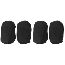 2Pairs Winter Knee Braces Black Warm-Keeping Outdoor Motorcycling Pads