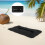 Black Paddleboard Fin Slot Connector Surfboard Patch 10