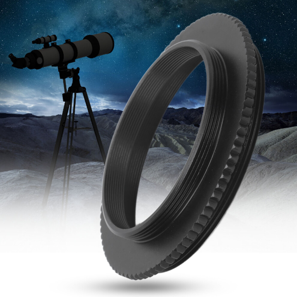 Astronomical Sct Male To M42x0.75 T2 Male Adapter Converter, Aluminum, Black 8461390702981